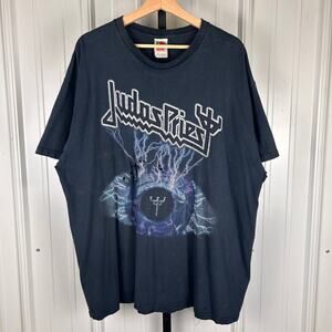Vintage Judas Priest Crazy Distressed 2004 United USA XXL Tour Tee